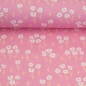 Preview: Baumwollstoff - Happy Spring - Blumen - apricot - pink